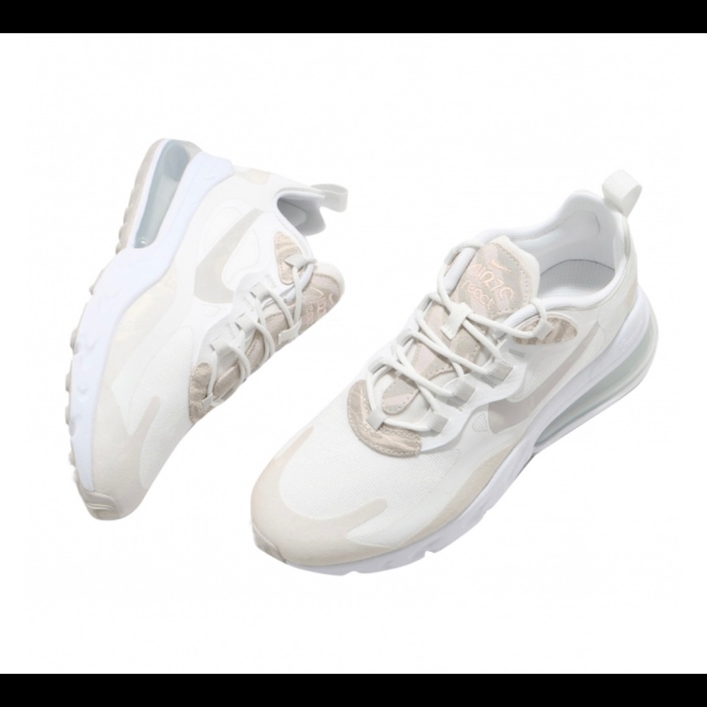 NIKE Air Max Women React 270 SE Summit White Light Bone